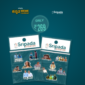 2026 SET 3 Meme Self Adhesive Stickers (Pack of 30) |  Kannada Popular Memes | Best Quality | Laptop Stickers